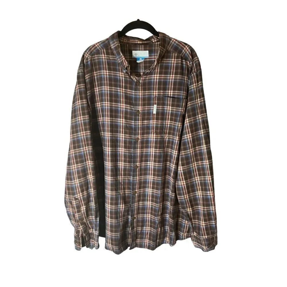 Columbia men’s button-down, long sleeve shirt, size XL